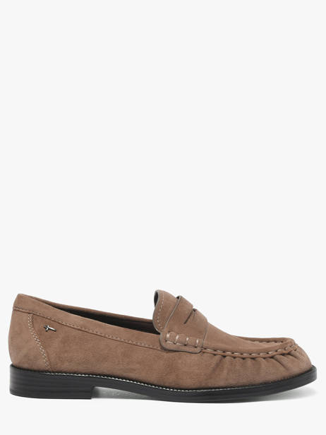 Moccasins In Leather Tamaris Brown accessoires 47