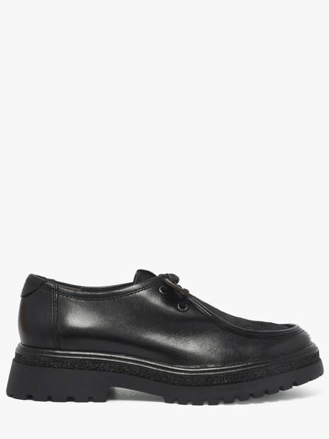 Derby Shoes In Leather Tamaris Black accessoires 47