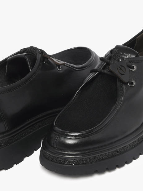 Derby Shoes In Leather Tamaris Black accessoires 47 other view 2
