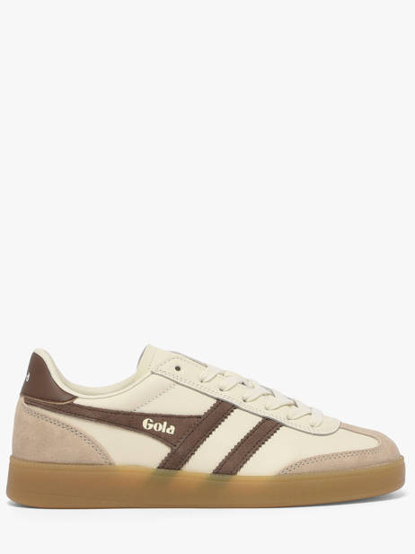 Sneakers In Leather Gola Gold accessoires CLB744HC
