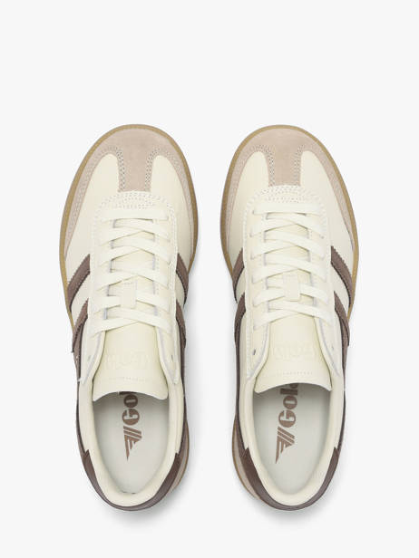 Sneakers In Leather Gola Gold accessoires CLB744HC other view 3