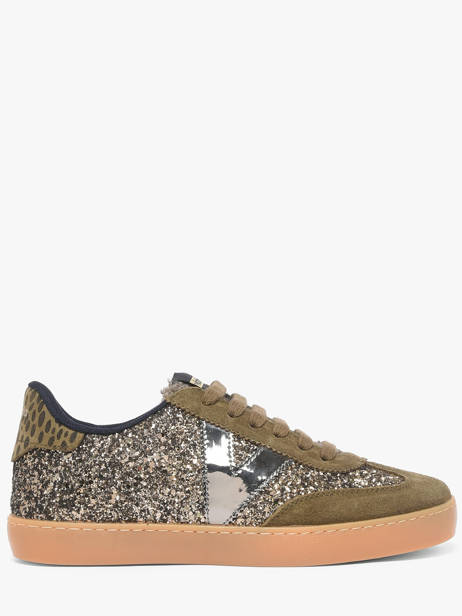 Sneakers Berlin In Leather Victoria Green accessoires 1126223