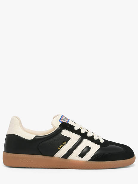 Sneakers In Leather Back 70 Black accessoires 307