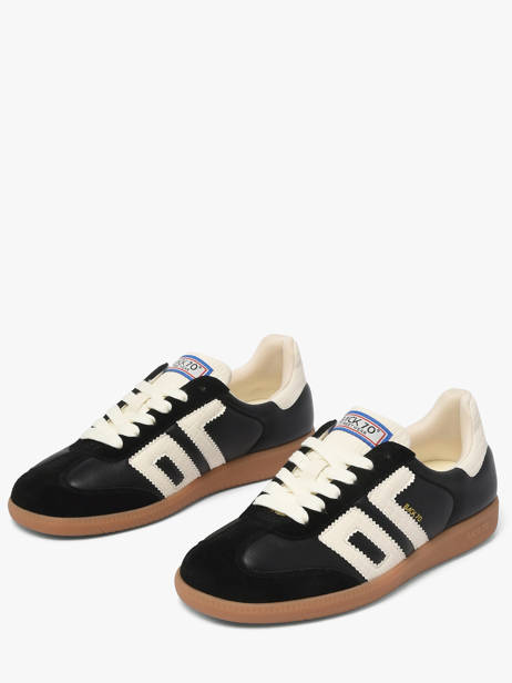 Sneakers In Leather Back 70 Black accessoires 307 other view 1