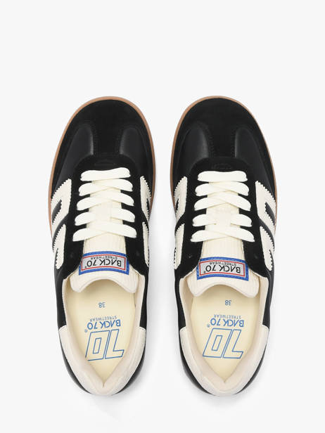 Sneakers In Leather Back 70 Black accessoires 307 other view 3