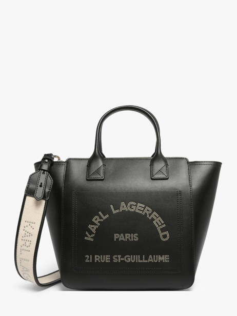 Handbag K Daily Leather Karl lagerfeld Black k daily B3W30093