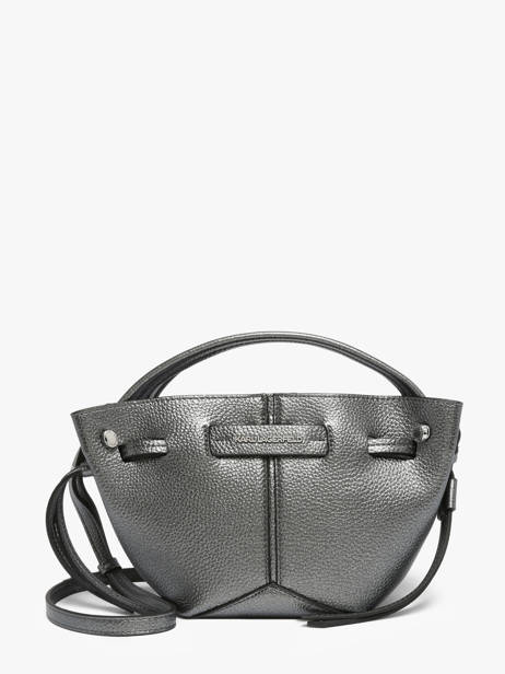 Shoulder Bag K Pierced Leather Karl lagerfeld Silver k pierced B3W30356