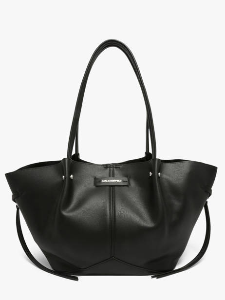 Shoulder Bag K Pierced Polyurethane Karl lagerfeld Black k pierced B3W30347