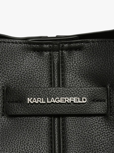 Shoulder Bag K Pierced Polyurethane Karl lagerfeld Black k pierced B3W30347 other view 3