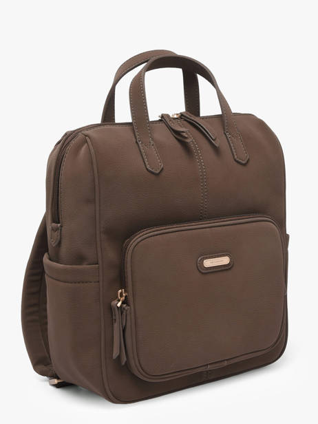 Sac à Dos Hexagona Marron eve 6520332 vue secondaire 2