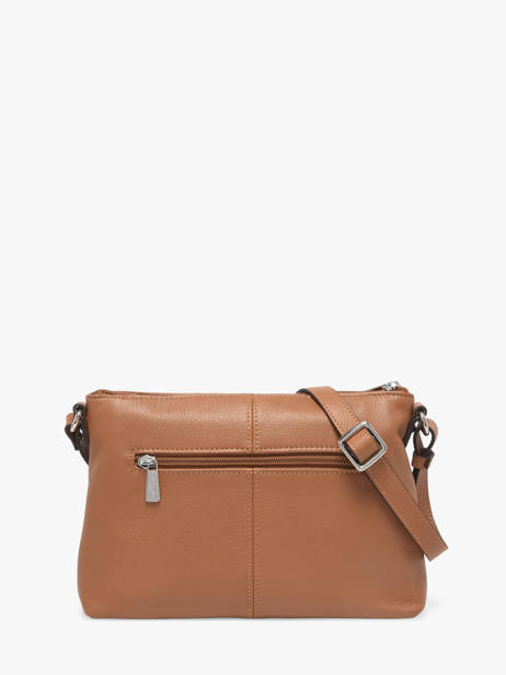 Shoulder Bag Confort Leather Hexagona Brown confort 464778 other view 3
