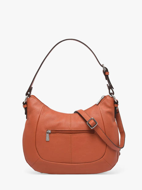 Hobo Bag Confort Leather Hexagona Orange confort 464779 other view 4