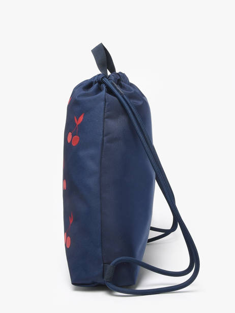 Gym Bag Caramel et cie Blue boheme FI other view 2