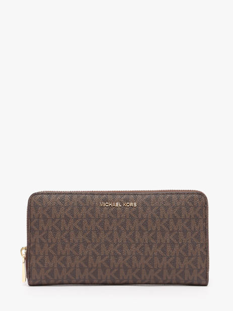 Wallet Michael kors Brown jet set F5GJ6T7B