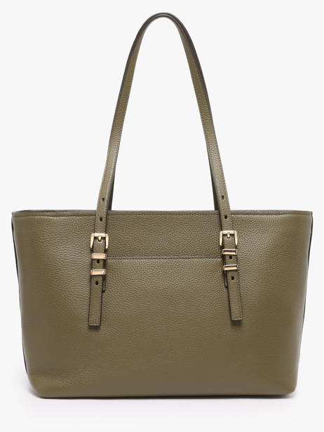 Cabas Quinn Cuir Michael kors Vert quinn T5GQNT2L vue secondaire 5