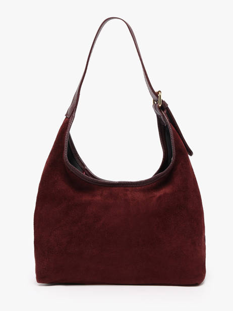 Sac Porté épaule Velvet Caviar Cuir Milano Violet velvet caviar VC26062 vue secondaire 4