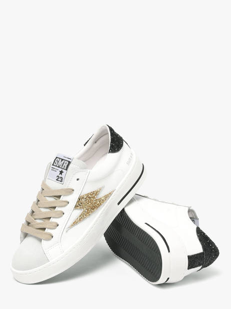 Sneakers Maya In Leather Semerdjian White women MAYA8672 other view 2