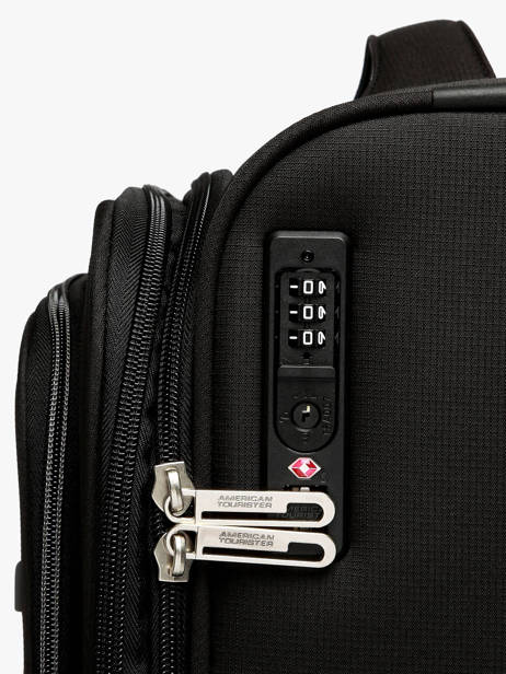 Softside Luggage Cloudrider American tourister Black cloudrider 157366 other view 1