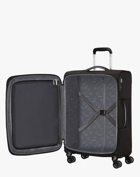 Softside Luggage Cloudrider American tourister Black cloudrider 157366 other view 3