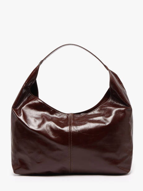 Shoulder Bag Shiny Sauvage Leather Milano Brown shiny sauvage SS26061 other view 4