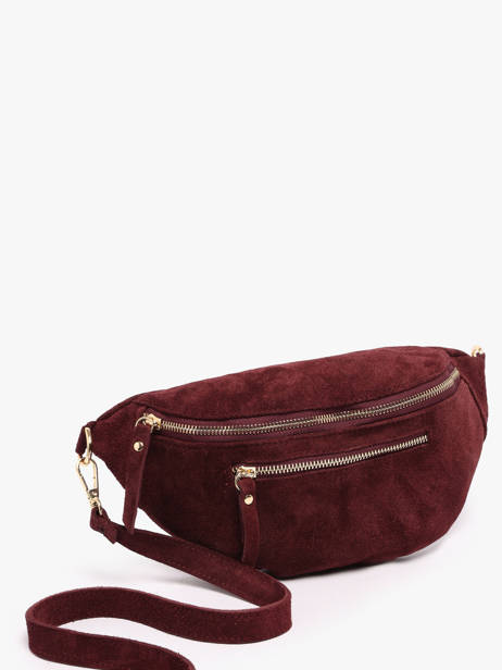 Belt Bag Leather Milano Violet velvet VE24119O other view 2
