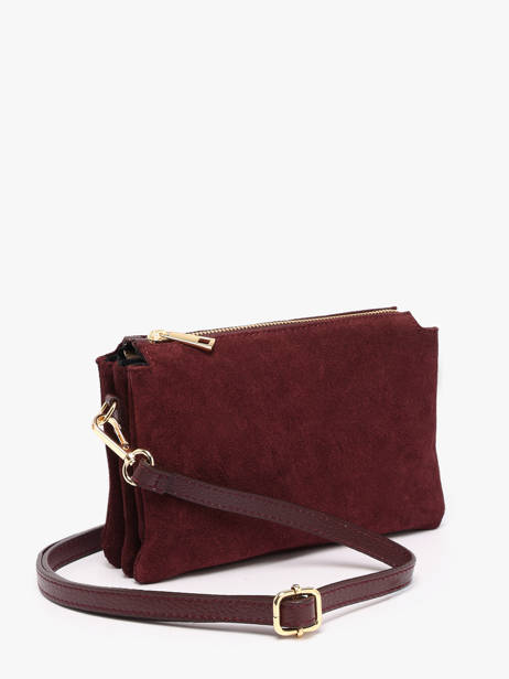 Shoulder Bag Velvet Caviar Leather Milano Violet velvet caviar VC24117 other view 2