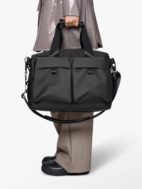 Travel Bag Travel Rains Black travel 12970 other view 1