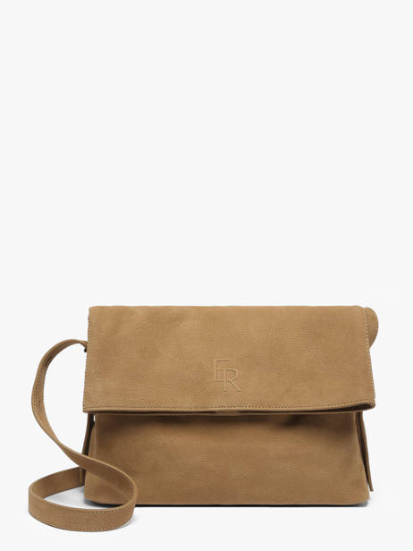 Shoulder Bag Cavalier Nubuck Leather Etrier Brown cavalier nubuck ECAN135M