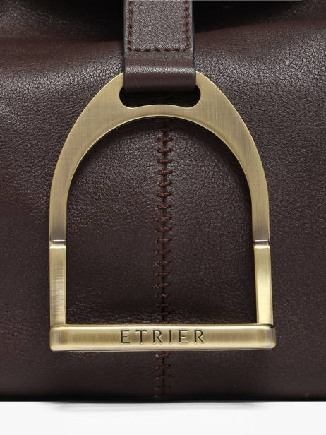 Shoulder Bag S Etalon Leather Etrier Brown etalon EETA197S other view 3