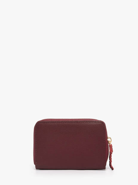 Wallet Torsade Leather Etrier Red torsade ETOS096M other view 2