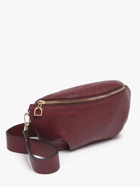 Sac Banane M Tradition Cuir Etrier Rouge tradition ETRA022M vue secondaire 2