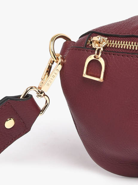 Sac Banane M Tradition Cuir Etrier Rouge tradition ETRA022M vue secondaire 3