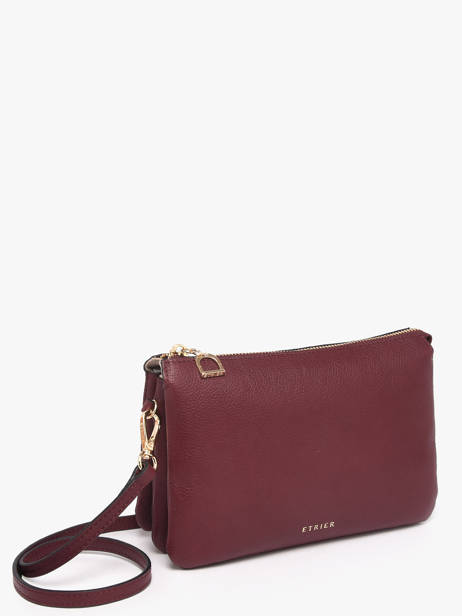 Leather Tradition Crossbody Bag Etrier Red tradition ETRA0143 other view 2