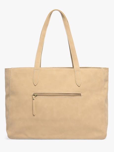 A4 Size Shoulder Bag Eyelet Torrow Beige eyelet TEYE01 other view 4