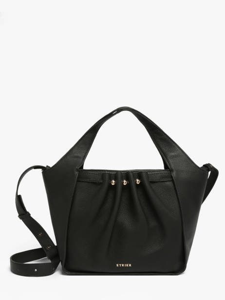 Sac Porté épaule Foudre Cuir Etrier Noir foudre EFOD238M