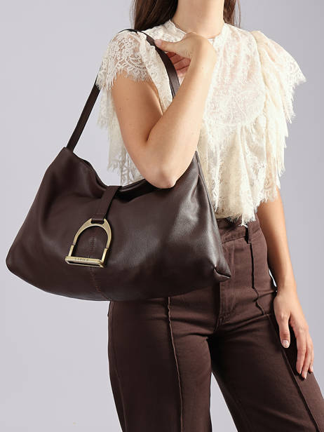 Shoulder Bag M Etalon Leather Etrier Brown etalon EETA197M other view 1