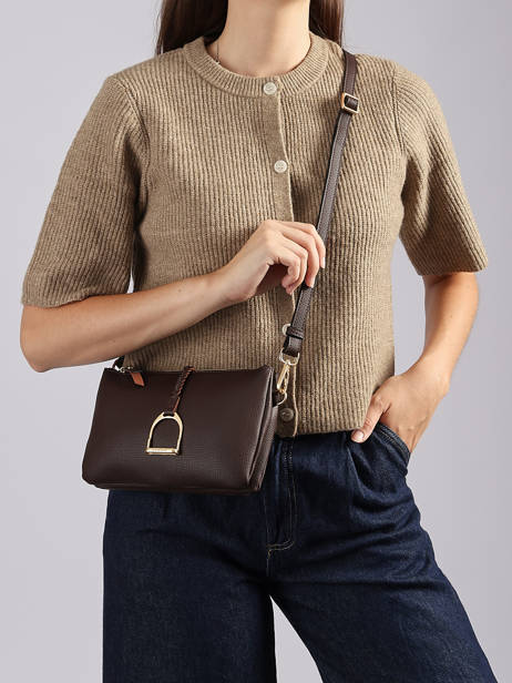 Crossbody Bag Torsade Leather Etrier Brown torsade ETOS0142 other view 1