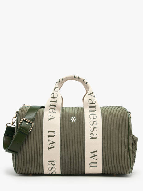 Shoulder Bag Velours Vanessa wu Green velours MA0085