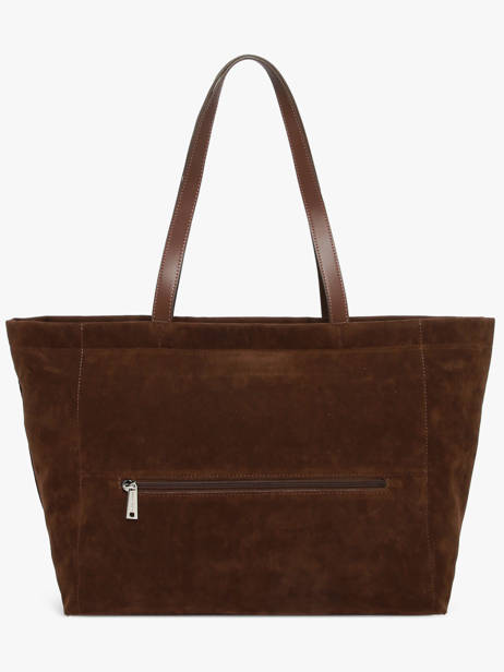 Shoulder Bag Suedine Kba Lancaster Brown suedine kba 63 other view 3
