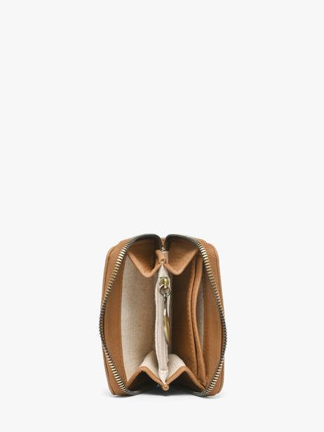 Coin Purse Woomen Brown ellebore WHEB99 other view 1
