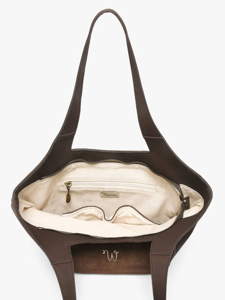 Sac Porté épaule Ellebore Woomen Marron ellebore WHEB07 vue secondaire 4