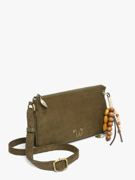 Sac Bandoulière Ginseng Woomen Vert ginseng WGIN01 vue secondaire 2