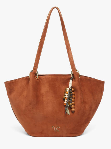 Shoulder Bag Ginseng Woomen Brown ginseng WGIN07
