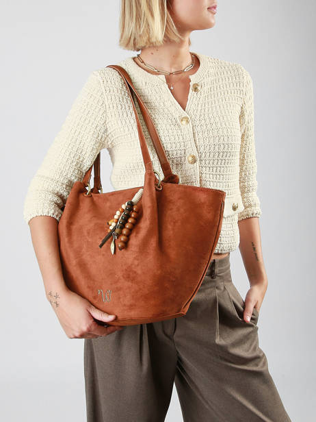 Shoulder Bag Ginseng Woomen Brown ginseng WGIN07 other view 1
