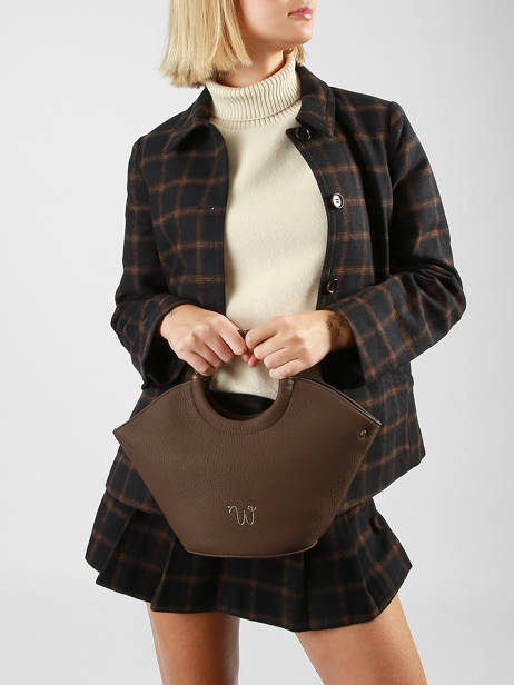 Crossbody Bag Neflier Pearl Woomen Brown neflier pearl WNEP02 other view 2