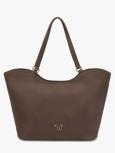 Shoulder Bag Neflier Pearl Woomen Brown neflier pearl WNEP03