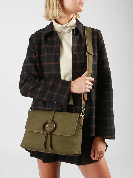 Shoulder Bag Verveine Woomen Green verveine WVER03 other view 1