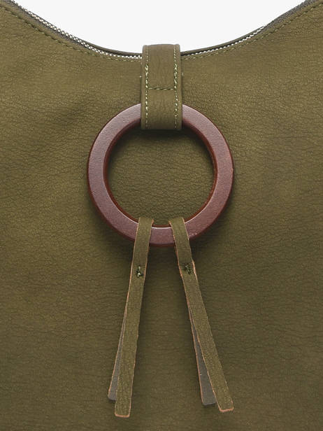 Sac Porté épaule Verveine Polyurethane Woomen Vert verveine WVER10 vue secondaire 4