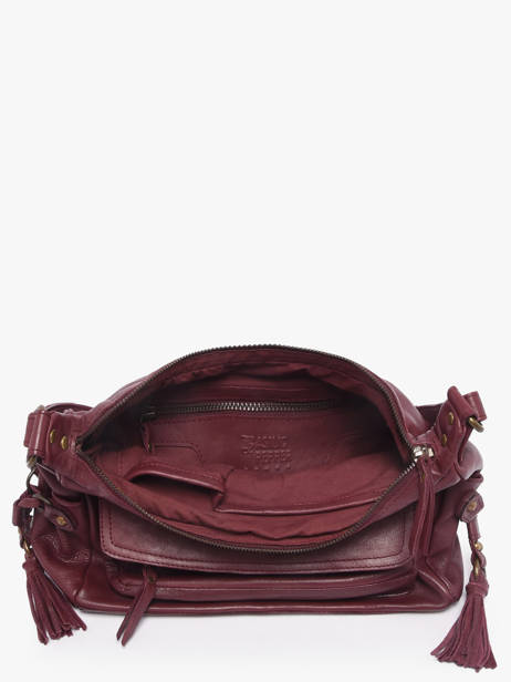 Shoulder Bag Cow Leather Basilic pepper Red cow BCOW86 other view 3