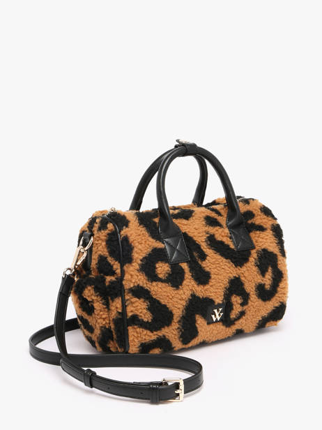 Bowling Bag Winter Vanessa wu Brown winter MA3048 other view 1